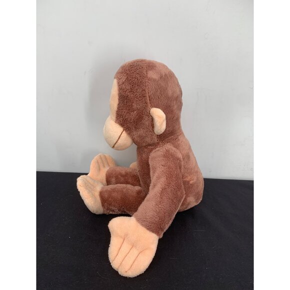 14 Inch Curious George Missing Tag Brown Plush Stuffed Monkey Embroidered Face - Picture 2 of 9